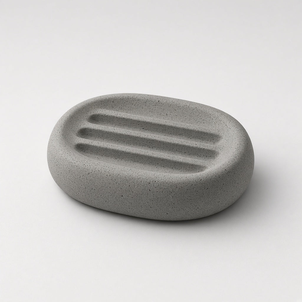 Ridge soap dish